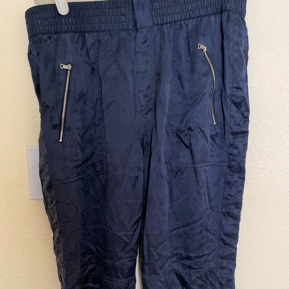 REBECCA TAYLOR SILK PANTS SIZE L